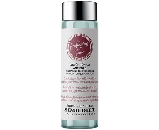 Антивозрастной тонизирующий лосьон Simildiet Antiaging Tonic, 200 ml