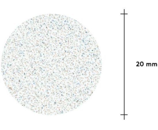 Сменные файлы белые для педикюрного диска на мягкой основе Staleks Pro Expert Pododisc M, 50 pcs, изображение 4