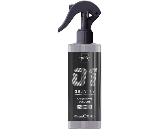 Одеколон после бритья Unic Gravity Aftershave Cologne, 400 ml, изображение 2