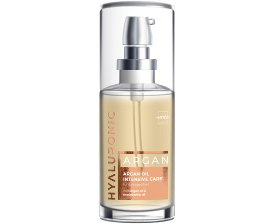 Масло для пошкодженого волосся з аргановою олією та маслом макадамії Unic Hyaluronic Argan, 75 ml, фото 
