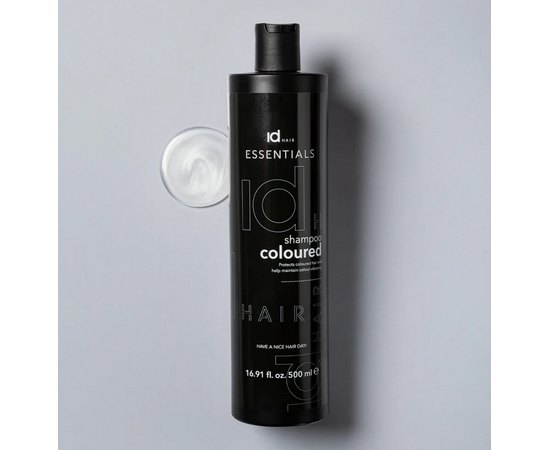 Шампунь для фарбованого волосся id Hair Essentials Coloured Shampoo, 500 ml, фото _ab__is.image_number.default