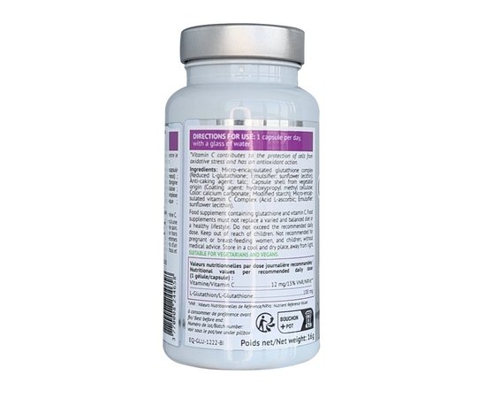 Пищевая добавка Антиоксидант Biocyte Glutathion Liposomal, 30gel, изображение 2