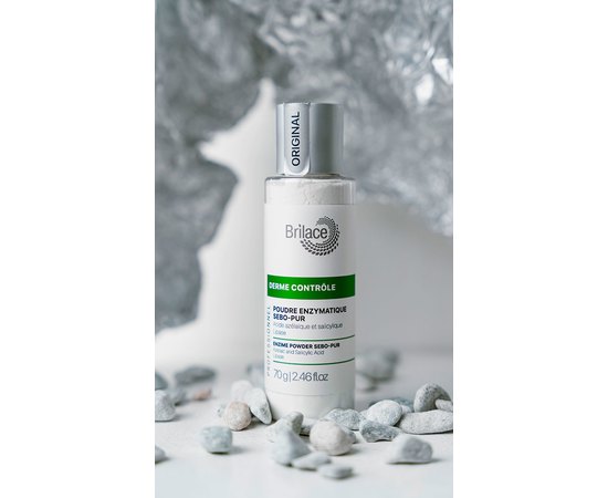 Порошок для вмивання Анті-Акне Brilace Derme Сontrole Poudre Enzymatique Sebo-Pur, 70 ml, фото _ab__is.image_number.default