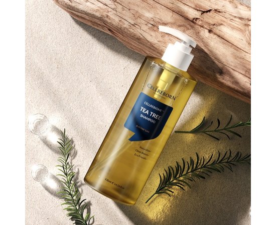 Шампунь проти випадіння волосся з чайним деревом Cellreborn Cellrebiome Tea Tree Shampoo, 430 ml, фото _ab__is.image_number.default