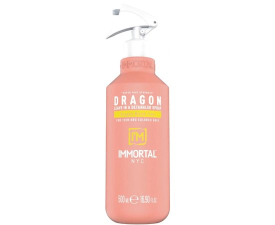 Незмиваючий кондиціонер-спрей для волосся Immortal Infuse Dragon Blood, 500 ml, фото 