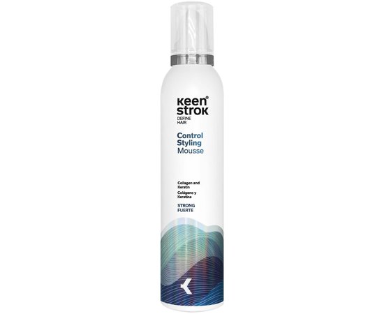 Мус для сильної фіксації Keen Strok Define Hair Curl Styling Mousse, 240 ml, фото 