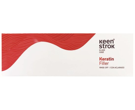 Кератиновый филлер для восстановления волос Keen Strok Keratin Filler Reconstituyente Capilar, 15*15 ml