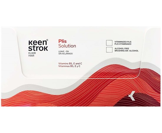 Витаминный лосьон с коллагеном для укрепления волос Keen Strok Lotion Vitamin Plis Solution, 24*15 ml
