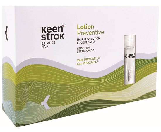 Лосьйон проти випадіння волосся Keen Strok Preventive Hair Loss Lotion , 12*12 ml, фото 