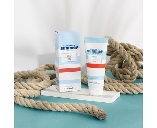 Відновлюючий крем для ніг Сухий дотик Keenwell Destination Summer Foot Balm, 100 ml, фото _ab__is.image_number.default