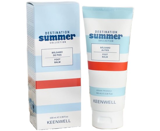 Відновлюючий крем для ніг Сухий дотик Keenwell Destination Summer Foot Balm, 100 ml, фото _ab__is.image_number.default
