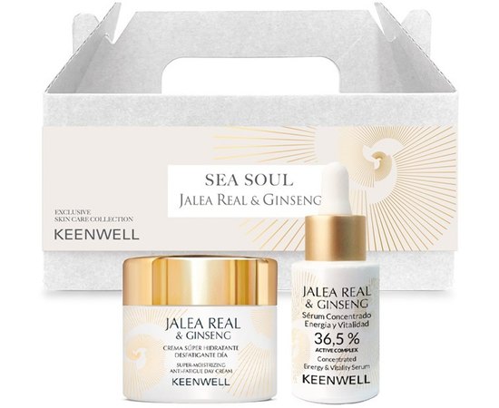 Набір для обличчя Відновлюючий Keenwell Sea Soul Jalea Real, фото 