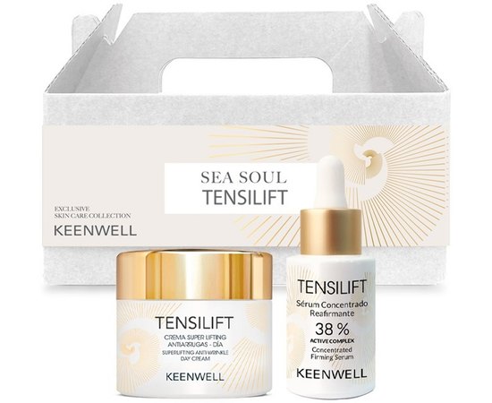 Набір для обличчя Ліфтинговий Омолоджуючий Keenwell Sea Soul Tensilift, фото 