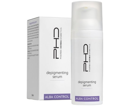 Отбеливающая сыворотка PHD Alba Control Depigmenting Serum, 50 ml, изображение 2