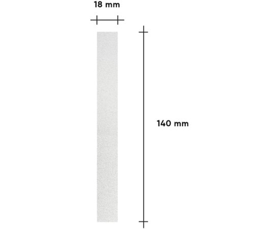 Сменные файлы белые для пилы прямой на мягкой основе Staleks Pro Expert 20, 30 pcs, изображение 4