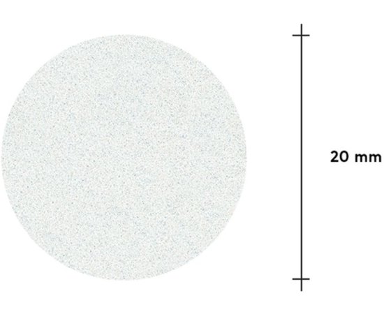 Сменные файлы белые для педикюрного диска Staleks Pro Expert Pododisc M, 50 pcs, изображение 3