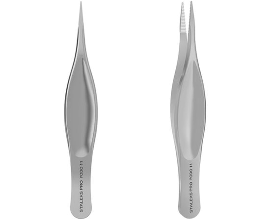 Пинцет осколочный Staleks Pro Podo 11, изображение 2