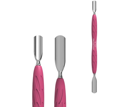 Пушер для манікюру із силіконовою ручкою Staleks Pro Uniq 10 Type 1, фото _ab__is.image_number.default