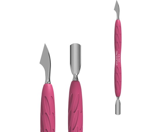 Пушер топорик с силиконовой ручкой Staleks Pro Uniq 10 Type 3, изображение 2