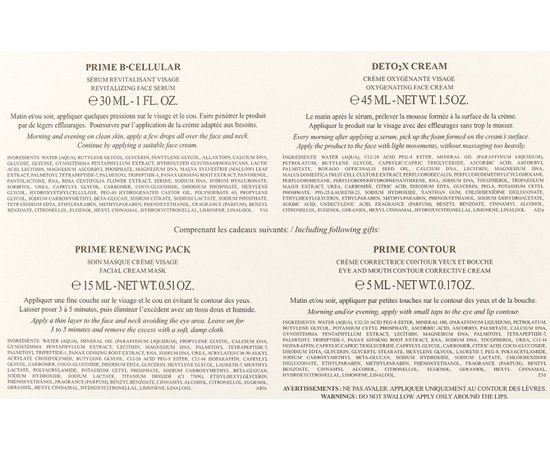 Набор Valmont Deto2x Cream Set, изображение 3