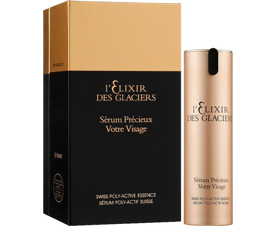Драгоценная сыворотка для лица Valmont L'Elixir Des Glaciers Votre Visage, 30 ml, изображение 2