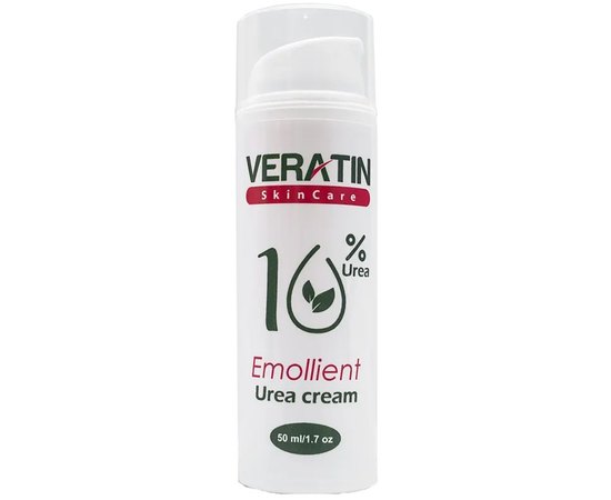 Смягчающий крем с мочевиной Veratin Skin Care Emollient Urea Cream, изображение 2