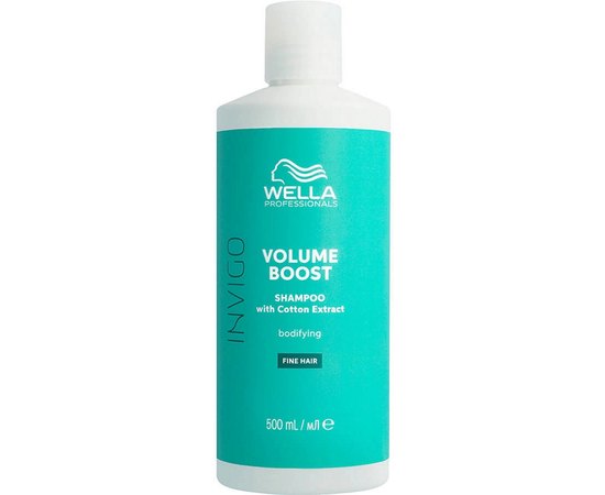 Шампунь для объема волос Wella Professionals Invigo Volume Boost Bodifying Shampoo, изображение 2
