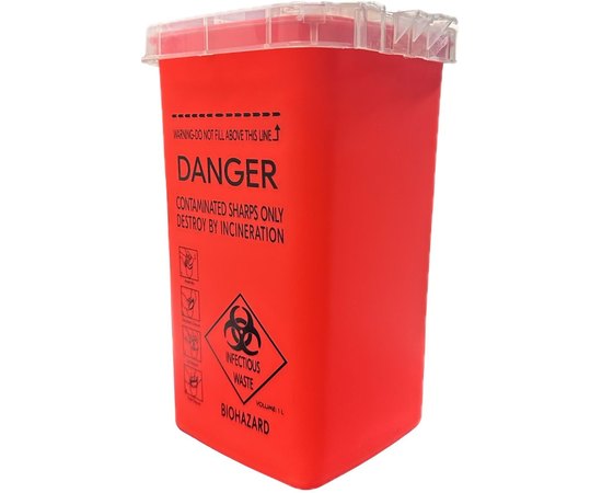 Контейнер для зберігання використаних лез JRL, JNC01, фото 