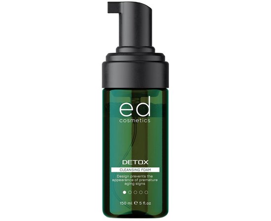 Пінка для вмивання детокс ED Cosmetics Detox Cleansing Foam, 150 ml