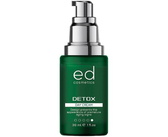 Дневной крем для лица ED Cosmetics Detox Day Cream, 30 ml