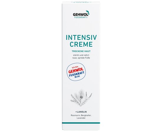 Голубой бальзам для ног Gehwol Fusskraft Blue, изображение 2