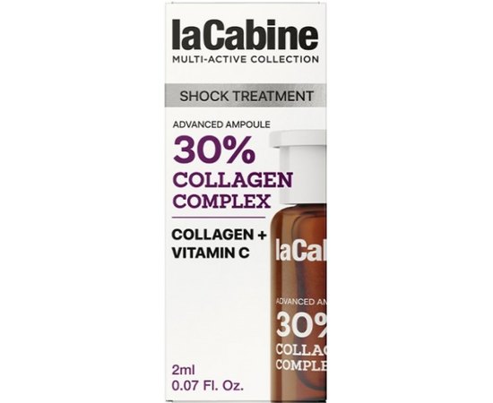 Висококонцентрована сироватка з колагеном La Cabine Collagen Boost 30% Complex Advanced Ampoule, фото 