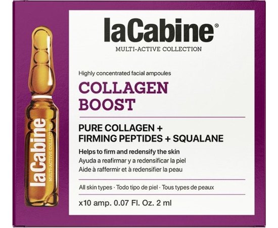Концентрована сироватка в ампулах-стимулятор колагену La Cabine Collagen Boost Ampoules, фото _ab__is.image_number.default