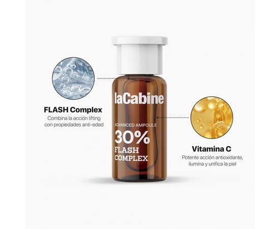 Висококонцентрована сироватка з миттєвим ліфтинг-ефектом La Cabine Flash Effect 30% Complex Advanced Ampoule, 2 ml, фото _ab__is.image_number.default