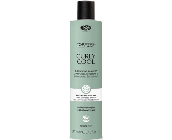 Шампунь для вьющихся и волнистых волос Lisap Curly Cool Elasticizing Shampoo