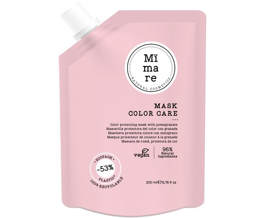 Маска для захисту кольору з гранатом Mimare Color Care Mask, фото 