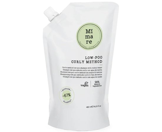 Шампунь для кучерявого волосся Mimare Curly Method Low-Poo Shampoo, фото _ab__is.image_number.default