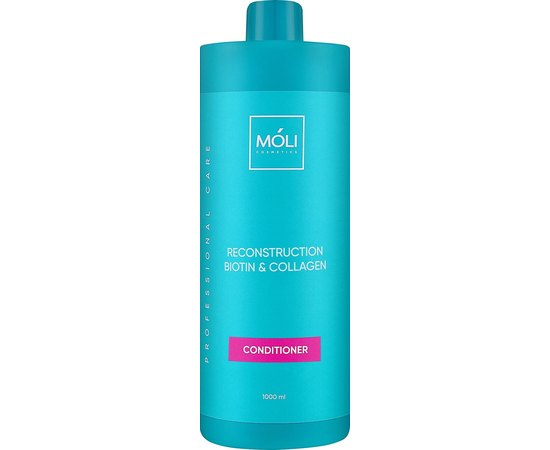 Кондиціонер з біотином та колагеном Moli Cosmetics Reconstruction Biotin & Collagen Conditioner, фото _ab__is.image_number.default