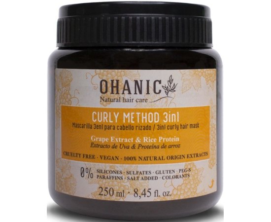 Маска для кучерявого волосся Ohanic Curly Method 3 in 1 Mask, фото _ab__is.image_number.default