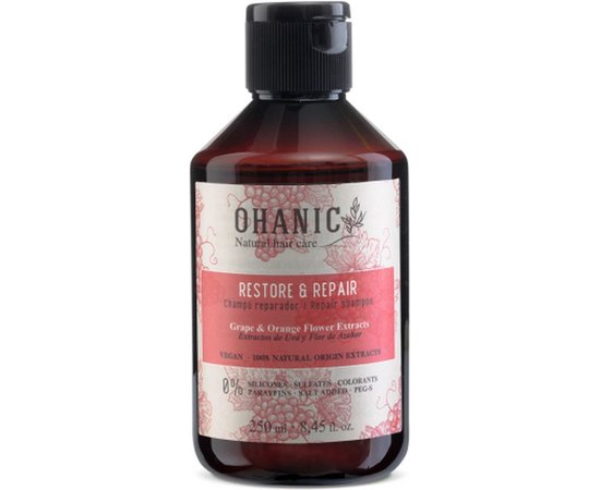 Восстанавливающий шампунь Ohanic Restore & Repair Shampoo, изображение 2