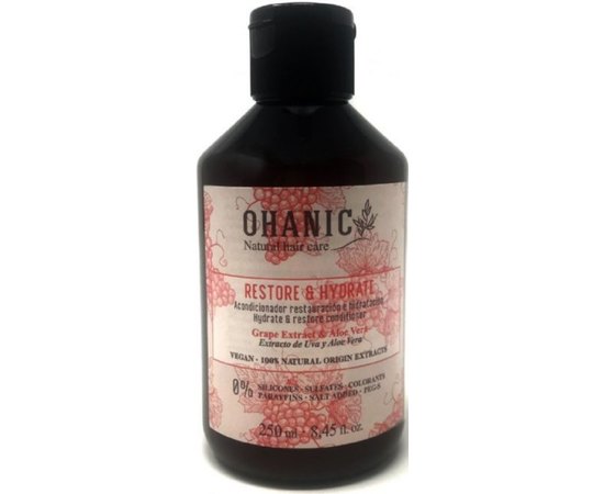 Восстановительный кондиционер для волос Ohanic Restore & Hydrate Conditioner, изображение 2