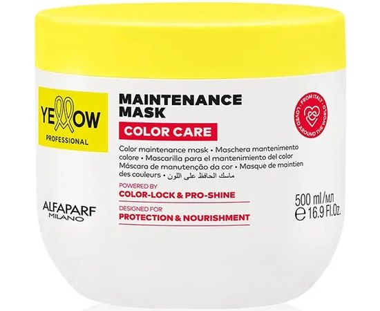 Маска для захисту кольору волосся Yellow Color Care Mask, фото _ab__is.image_number.default