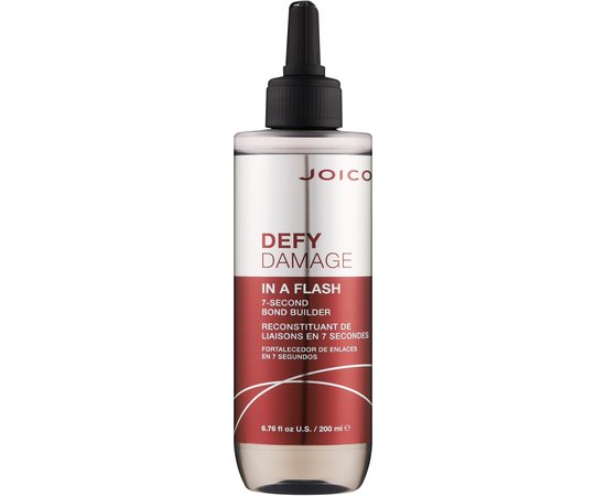 Реконструювальний спрей-кондиціонер Joico Defy Damage In A Flash 7-Second Bond Builder, 200 ml, фото 