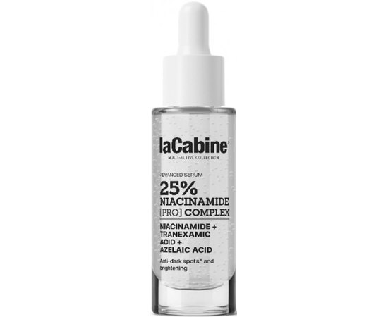 Высококонцентрированная сыворотка против пигментных пятен La Cabine Niacinamide Pro 25% Complex Advanced Serum, 30 ml