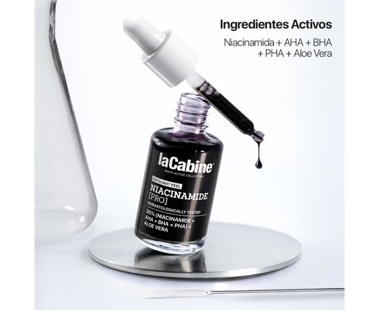 Пилинг-сыворотка для выравнивания тона кожи La Cabine Niacinamide Pro Peeling, 30 ml, изображение 3