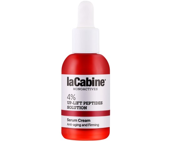 Антивікова крем-сироватка для шкіри обличчя La Cabine Peptides 4% Up-Lift 2 in 1 Serum Cream, 30 ml, фото 