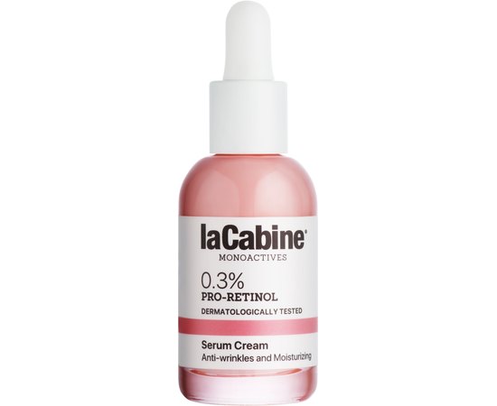 Зволожувальна крем-сироватка для шкіри обличчя La Cabine Pure Retinol 0.3% Pro-Retinol 2 in 1 Serum Cream, 30 ml, фото _ab__is.image_number.default