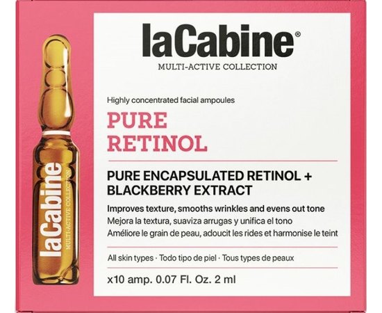 Висококонцентровані ампули з ретинолом для шкіри обличчя La Cabine Pure Retinol Ampoules, фото _ab__is.image_number.default