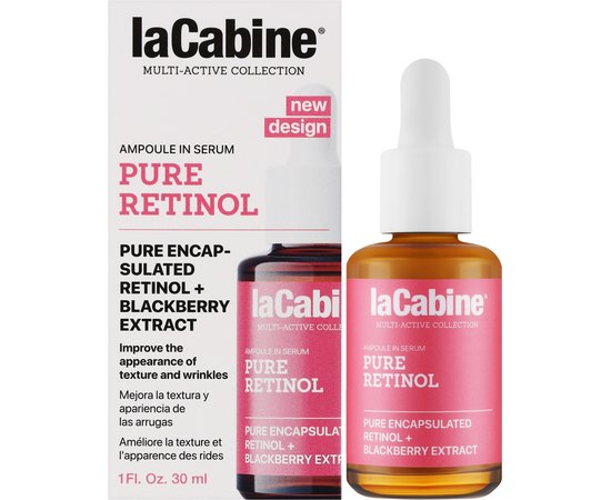Концентрована омолоджуюча сироватка з ретинолом La Cabine Pure Retinol 0.1% Serum, фото _ab__is.image_number.default