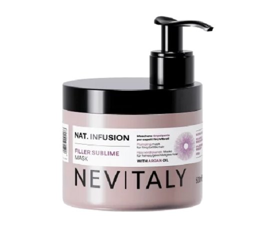Маска для объема волос Nevitaly Filler Sublime Replumping Mask, изображение 2
